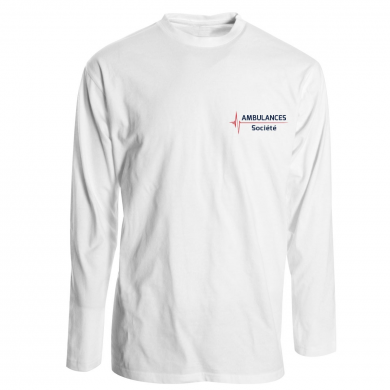T-shirt manches longues ambulancier | Sanipod