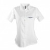 Chemise femme manches courtes sans repassage ambulancier | Sanipod