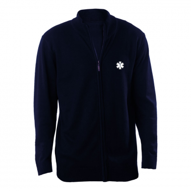 Veste en maille zippée ambulancier | Sanipod