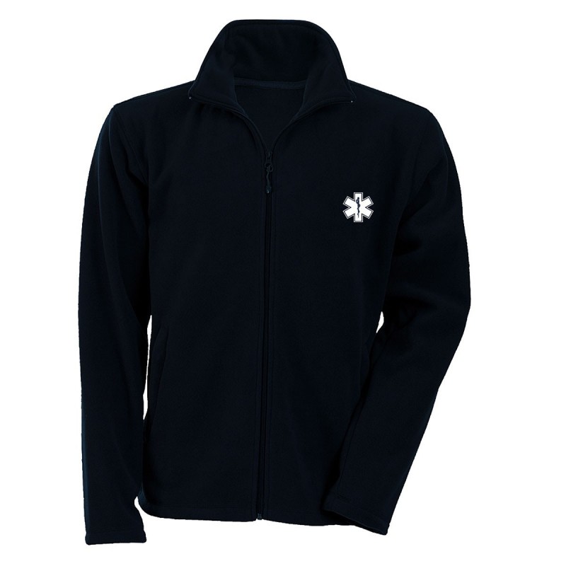 Veste polaire zippée ambulancier | Sanipod