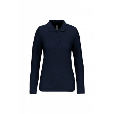 POLO ANTIBACTÉRIEN MANCHES LONGUES