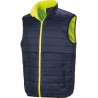 Bodywarmer matelassé réversible haute visibilité ambulancier