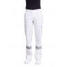 Pantalon ambulanciere bandes reflechissantes - Femme