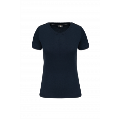 T-shirt liserés contrastés ambulancier femme | Sanipod