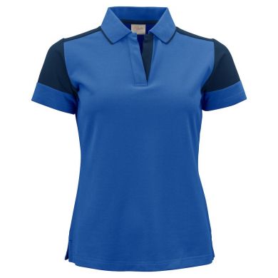 Polo femme prime bi-colore ECO-RESPONSABLE | Sanipod