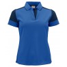 Polo femme prime bi-colore ECO-RESPONSABLE | Sanipod