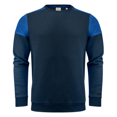 Sweat col rond prime bi-colore ECO-RESPONSABLE| Sanipod