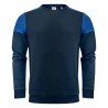 Sweat col rond prime bi-colore ECO-RESPONSABLE| Sanipod