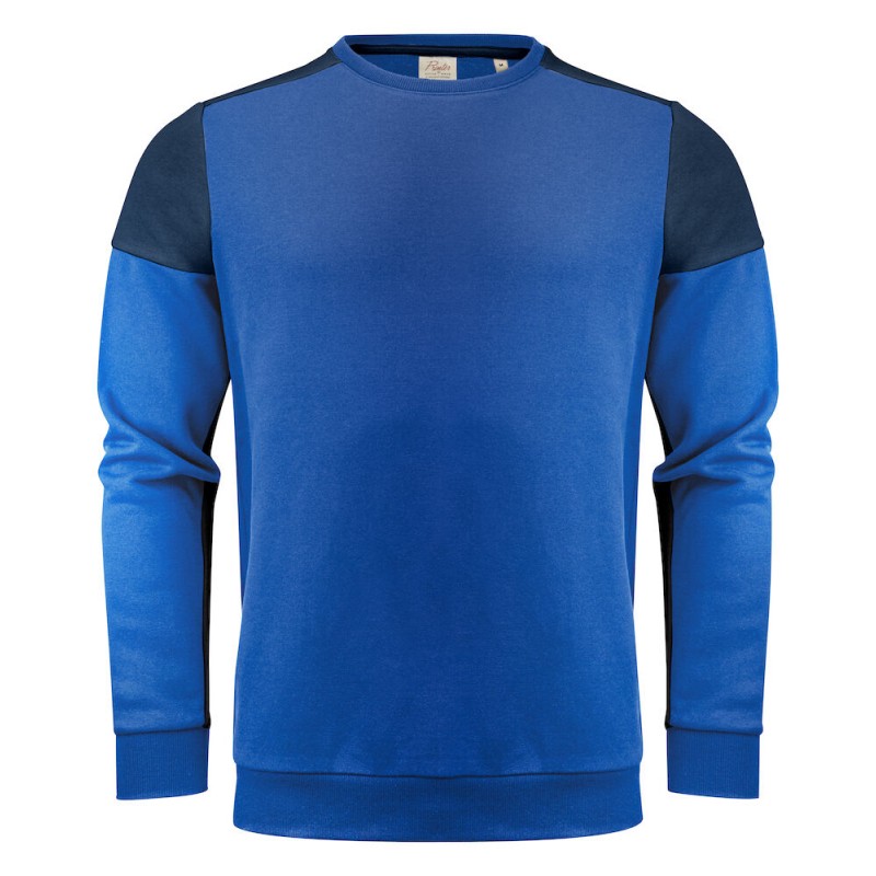 Sweat col rond prime bi-colore ECO-RESPONSABLE| Sanipod