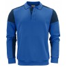 Sweat col polo prime bi-colore ECO-RESPONSABLE| Sanipod