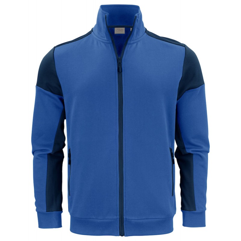 Veste sweat homme prime bicolore ECO-RESPONSABLE | Sanipod