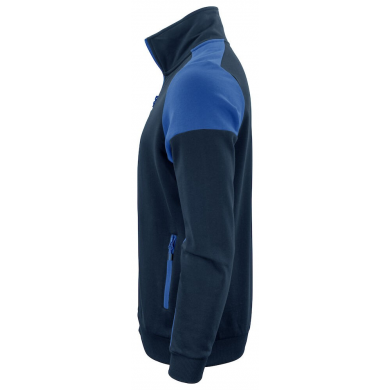 Veste sweat homme prime bicolore ECO-RESPONSABLE | Sanipod