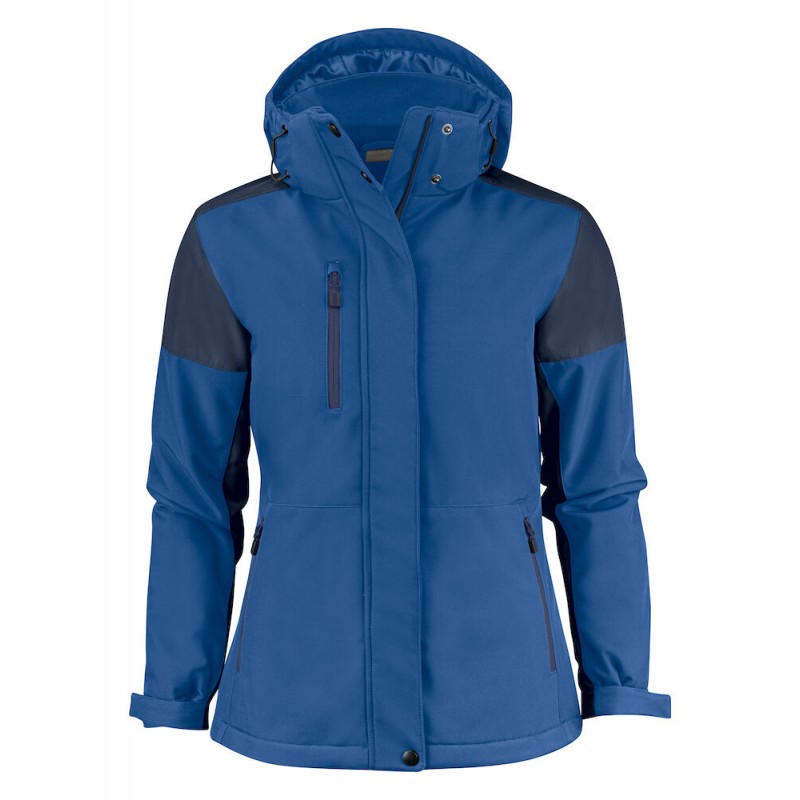 Softshell doublée femme bicolore prime ECO-RESPONSABLE | Sanipod