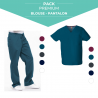 Kit infirmier pantalon + blouse Dickies| Sanipod