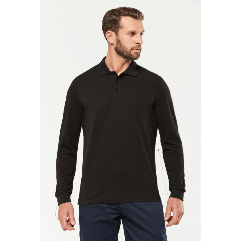 Polo funéraire manches longues |Sanipod