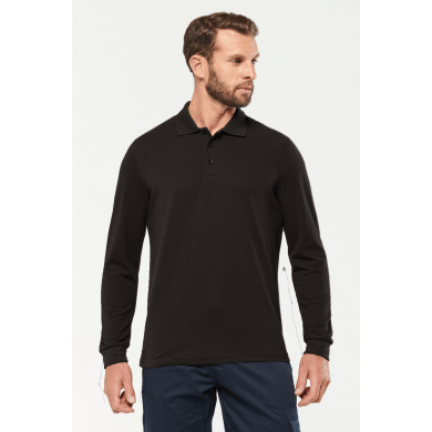 Polo funéraire manches longues |Sanipod