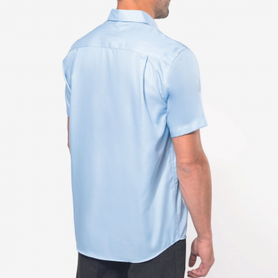 Chemise manches courtes sans repassage ambulancier| Sanipod