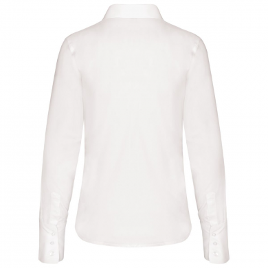 Chemise femme manches longues sans repassage ambulancier | Sanipod