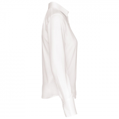Chemise femme manches longues sans repassage ambulancier | Sanipod