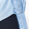 Chemise femme manches longues sans repassage ambulancier | Sanipod