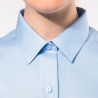 Chemise femme manches longues sans repassage ambulancier | Sanipod