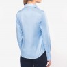 Chemise femme manches longues sans repassage ambulancier | Sanipod