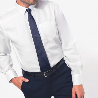 Chemise manches longues sans repassage ambulancier | Sanipod