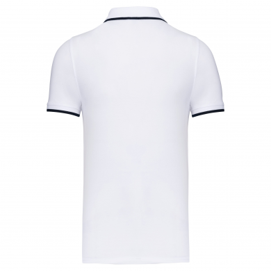 Polo contrasté ambulancier homme| Sanipod