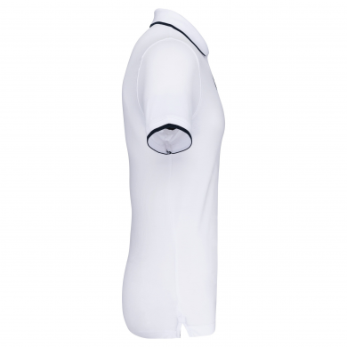 Polo contrasté ambulancier homme| Sanipod