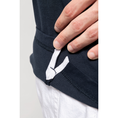 Polo contrasté ambulancier homme| Sanipod