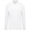 Polo piqué manches longues - homme | Sanipod