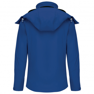 Softshell à capuche amovible - femme | Sanipod