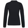 Polo piqué manches longues - femme | Sanipod