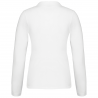 Polo piqué manches longues - femme | Sanipod