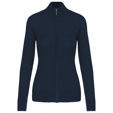 Veste femme en maille zippée ambulancier | Sanipod