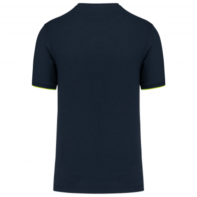 Tee shirt liserés jaunes ambulancier | Sanipod