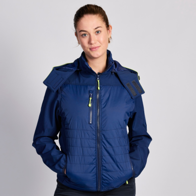 Blouson bi-matière mixte ambulancier | Sanipod