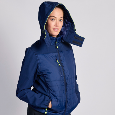 Blouson bi-matière mixte ambulancier | Sanipod