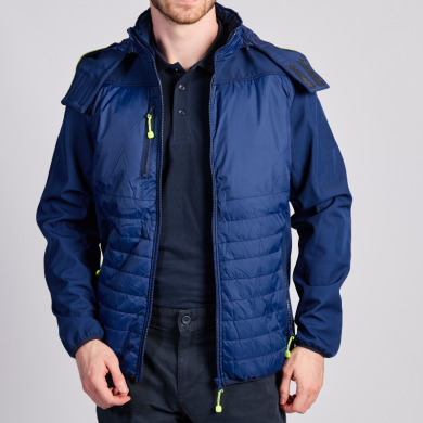 Blouson bi-matière mixte ambulancier | Sanipod