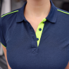 Polo femme contrasté ambulancier | Sanipod