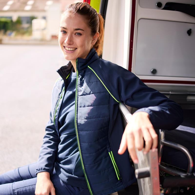 Softshell bi-matière | Sanipod