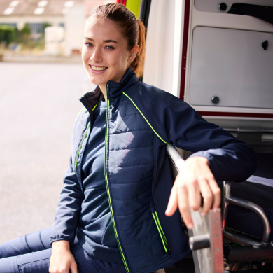 Softshell bi-matière | Sanipod