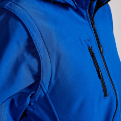 Softshell à capuche amovible - mixte | Sanipod