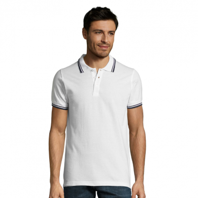 Polo liseré maille piquée - homme | Sanipod