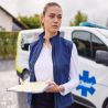 Gilet softshell femme ambulancier | Sanipod