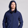Softshell à capuche amovible - homme | Sanipod