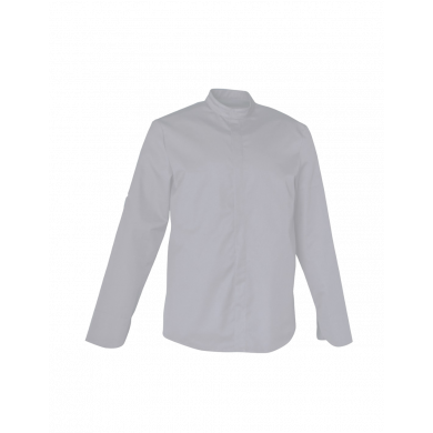 Veste de cuisine en tencel, manches longues mixte | Sanipod