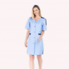 Blouse médicale longue et manches courtes pour femme | Sanipod