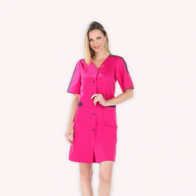 Blouse médicale longue et manches courtes pour femme | Sanipod