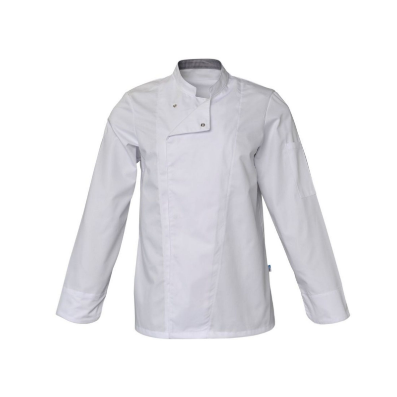 Veste de cuisine polycoton manches longues mixte| Sanipod